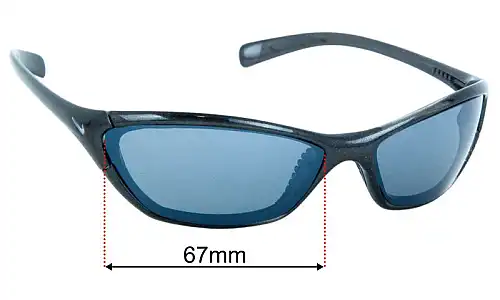 Sunglass Fix Verres de Remplacement pour Nike EVO161 Interchange - 67mm Wide Nike EVO161 Interchange Verres de Remplacement 67mm wide