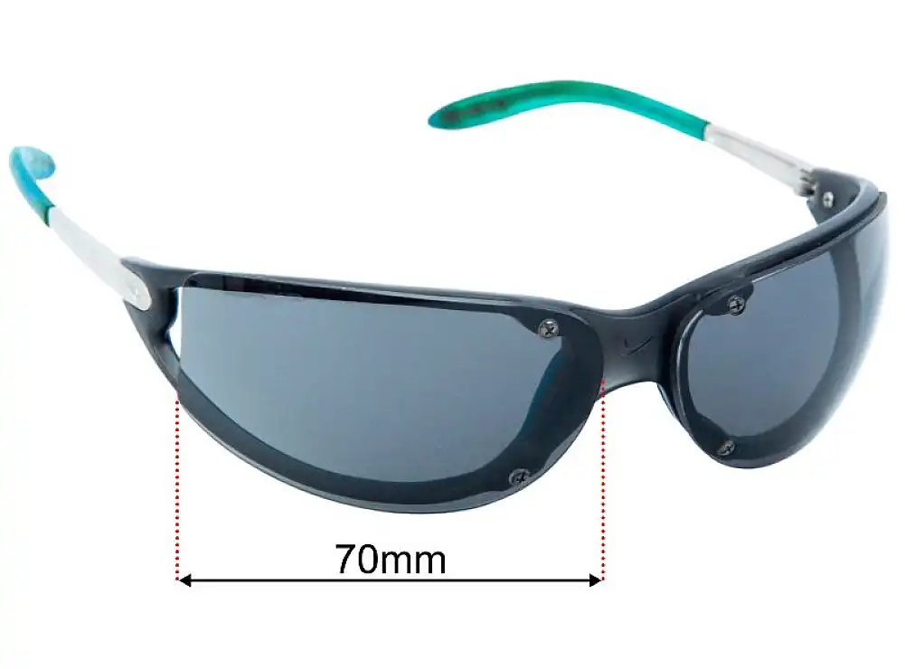 Sunglass Fix Verres de Remplacement pour Nike V8 - 70mm Wide Sunglass Fix Verres de Remplacement pour Nike V8 - 70mm Wide