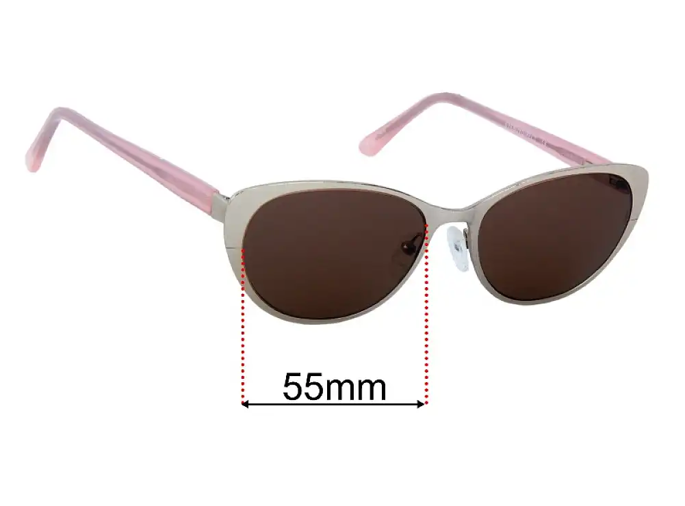 Sunglass Fix Verres de Remplacement pour Eye Buy Direct Thames - 55mm Wide Sunglass Fix Verres de Remplacement pour Eye Buy Direct Thames - 55mm Wide
