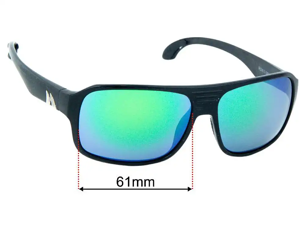 Sunglass Fix Replacement Lenses for Mako Ronin 9602 61mm Sunglass Fix Replacement Lenses for Mako Ronin 9602 61mm