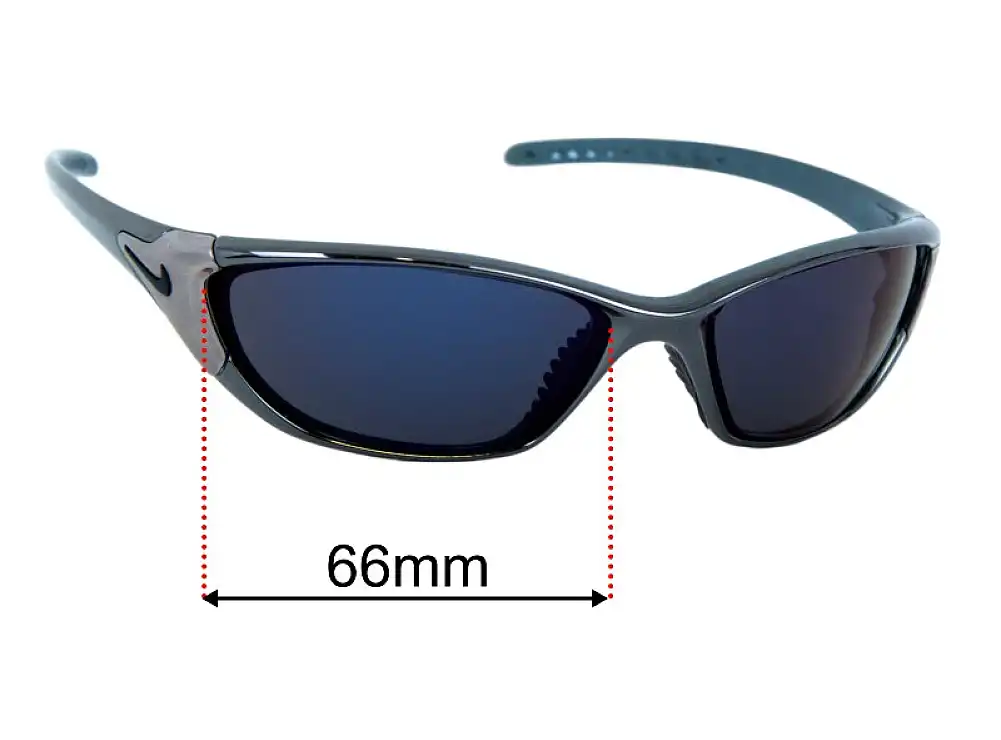 Sunglass Fix Replacement Lenses for Nike EV0344 Haul - 66mm Wide Sunglass Fix Replacement Lenses for Nike EV0344 Haul - 66mm Wide