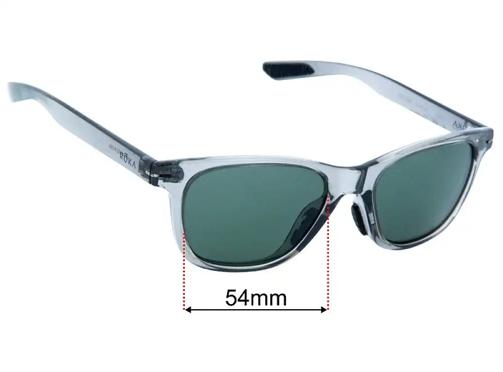 Sunglass Fix Verres de Remplacement pour ROKA Zilker - 54mm Wide Sunglass Fix Verres de Remplacement pour ROKA Zilker - 54mm Wide