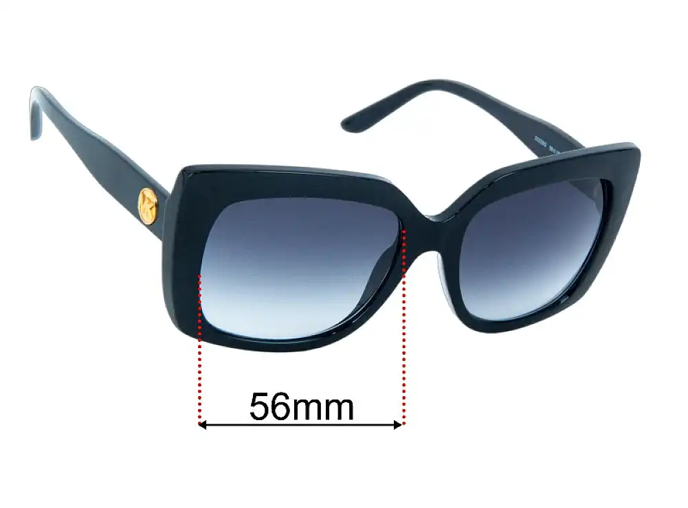 Sunglass Fix Verres de Remplacement pour Michael Kors MK2121 Myoko - 56mm Wide Sunglass Fix Verres de Remplacement pour Michael Kors MK2121 Myoko - 56mm Wide