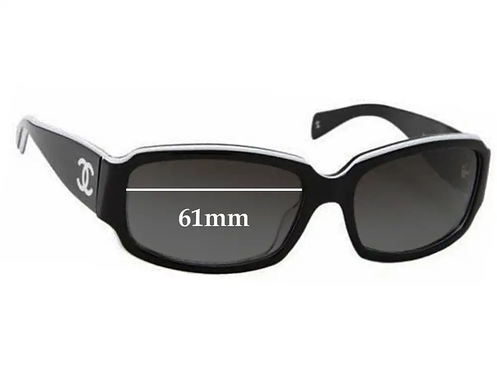 Sunglass Fix Verres de Remplacement pour Chanel 5064-B - 61mm Wide Sunglass Fix Verres de Remplacement pour Chanel 5064-B - 61mm Wide