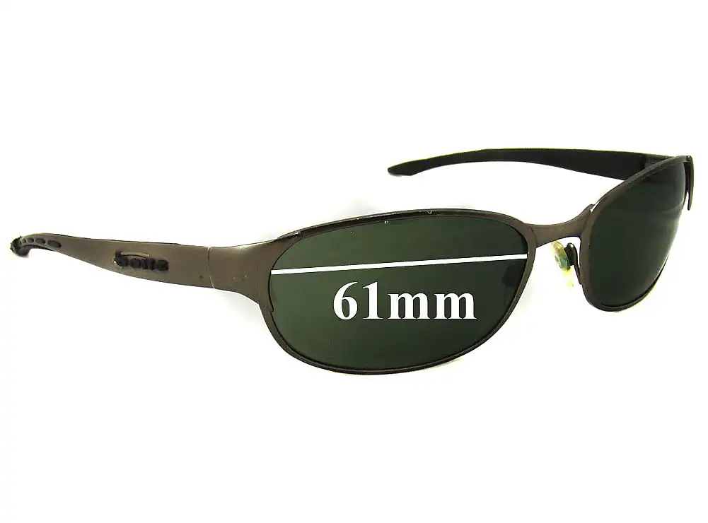 Sunglass Fix Verres de Remplacement pour Bolle Titan 2.0 - 61mm Wide Sunglass Fix Verres de Remplacement pour Bolle Titan 2.0 - 61mm Wide