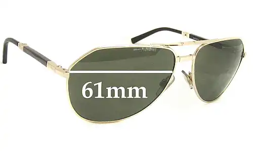 Sunglass Fix Verres de Remplacement pour Dolce & Gabbana DG2106K - 61mm Wide Sunglass Fix Verres de Remplacement pour Dolce & Gabbana DG2106K - 61mm Wide