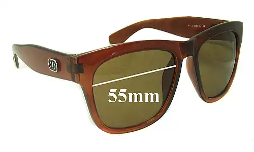 Sunglass Fix Verres de Remplacement pour Electric A113 - 55mm Wide Sunglass Fix Verres de Remplacement pour Electric A113 - 55mm Wide