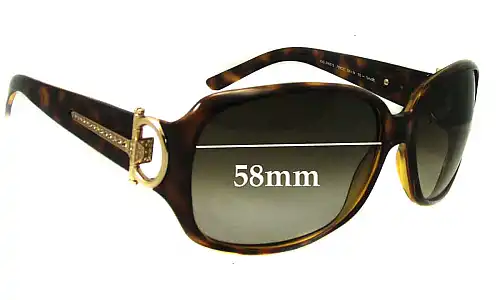 Sunglass Fix Verres de Remplacement pour Gucci GG3168/S - 58mm Wide Sunglass Fix Verres de Remplacement pour Gucci GG3168/S - 58mm Wide