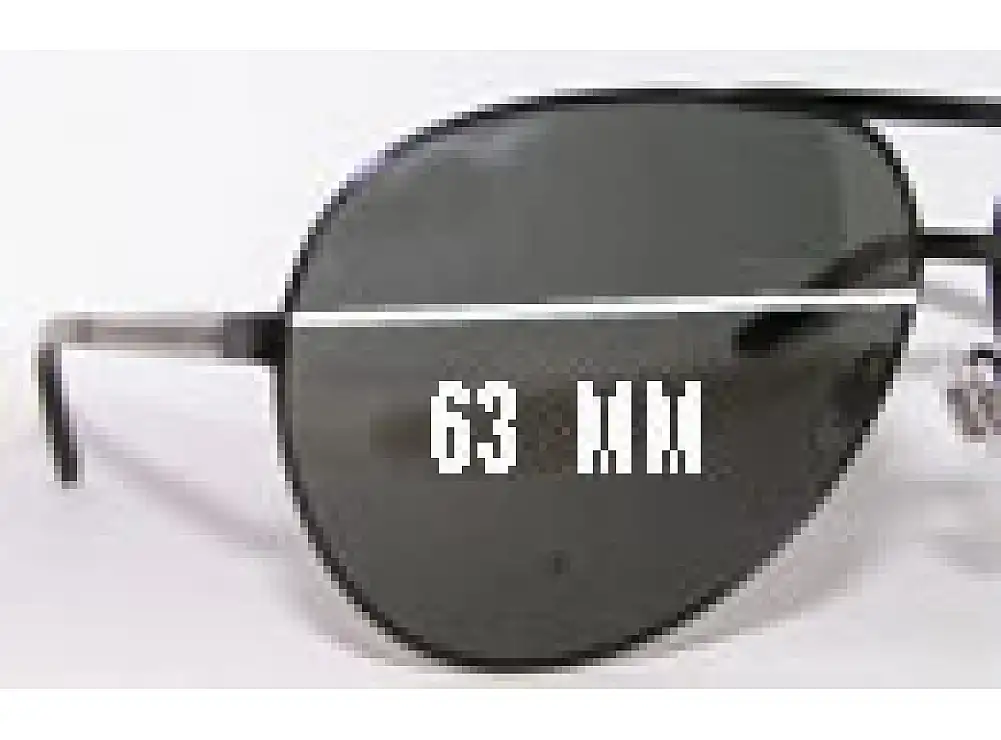 Sunglass Fix Verres de Remplacement pour Gucci GG1933/S - 63mm Wide Sunglass Fix Verres de Remplacement pour Gucci GG1933/S - 63mm Wide
