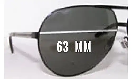 Sunglass Fix Verres de Remplacement pour Gucci GG1933/S - 63mm Wide Sunglass Fix Verres de Remplacement pour Gucci GG1933/S - 63mm Wide