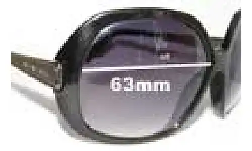 Sunglass Fix Verres de Remplacement pour Michael Kors M2424S Pasadenas - 63mm Wide Sunglass Fix Verres de Remplacement pour Michael Kors M2424S Pasadenas - 63mm Wide