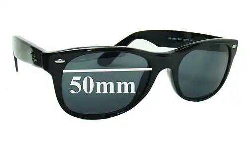 Sunglass Fix Lentilles de Remplacement pour Ray-Ban RB5184 - 50mm Wide Ray-Ban RB5184 Lentilles de Remplacement 50mm wide