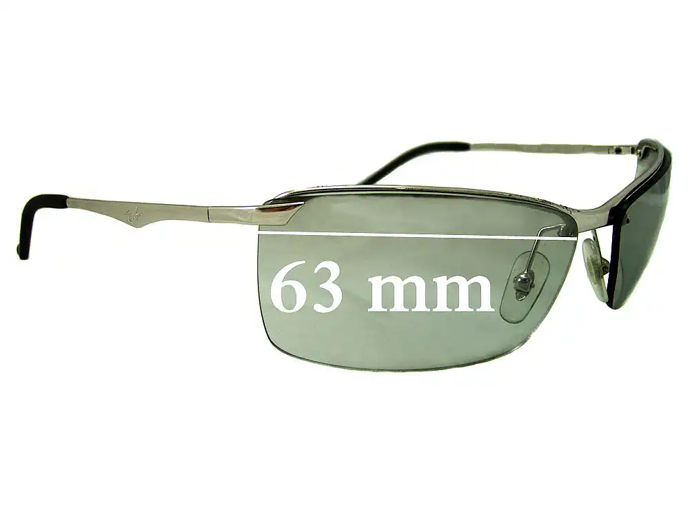 Sunglass Fix Verres de Remplacement pour Ray-Ban RB3359 - 63mm Wide Sunglass Fix Verres de Remplacement pour Ray-Ban RB3359 - 63mm Wide