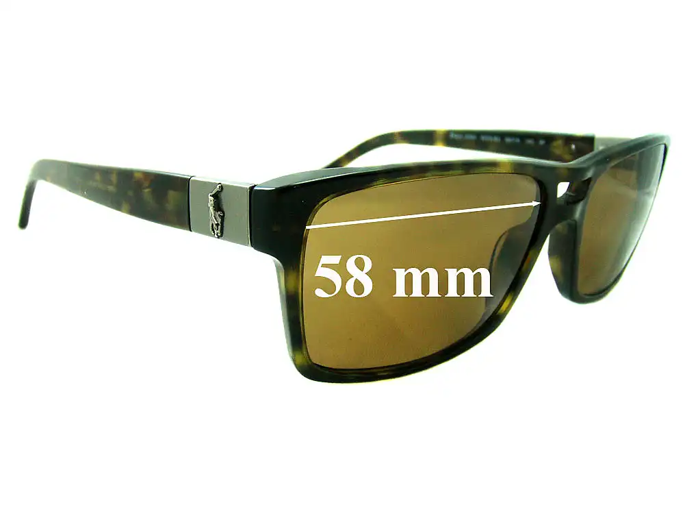 Sunglass Fix Lentilles de Remplacement pour Polo Polo PH 4060 - 58mm Wide Sunglass Fix Lentilles de Remplacement pour Polo Polo PH 4060 - 58mm Wide