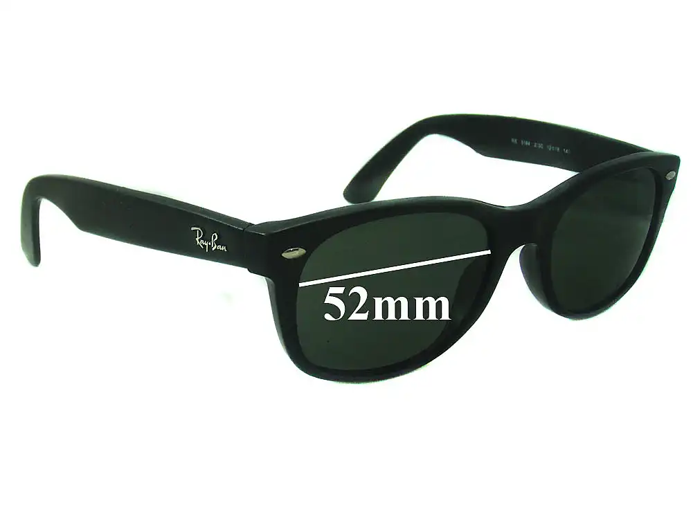 Sunglass Fix Lentilles de Remplacement pour Ray-Ban RB5184 - 52mm Wide Sunglass Fix Lentilles de Remplacement pour Ray-Ban RB5184 - 52mm Wide