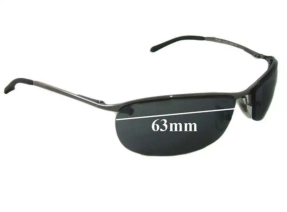 Sunglass Fix Lentilles de Remplacement pour Ray Ban RB3186 - 63mm Wide Sunglass Fix Lentilles de Remplacement pour Ray Ban RB3186 - 63mm Wide