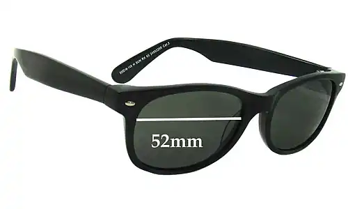 Sunglass Fix Verres de Remplacement pour Specsavers Unknown Model - 52mm Wide Sunglass Fix Verres de Remplacement pour Specsavers Unknown Model - 52mm Wide