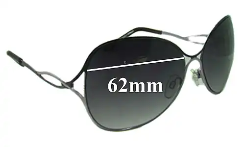 Sunglass Fix Verres de Remplacement pour Viventy Bernd Berger 402 - 62mm Wide Sunglass Fix Verres de Remplacement pour Viventy Bernd Berger 402 - 62mm Wide
