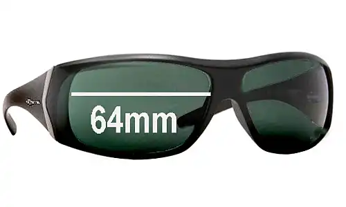 Sunglass Fix Verres de Remplacement pour Arnette Cypher AN4092 - 64mm Wide Sunglass Fix Verres de Remplacement pour Arnette Cypher AN4092 - 64mm Wide