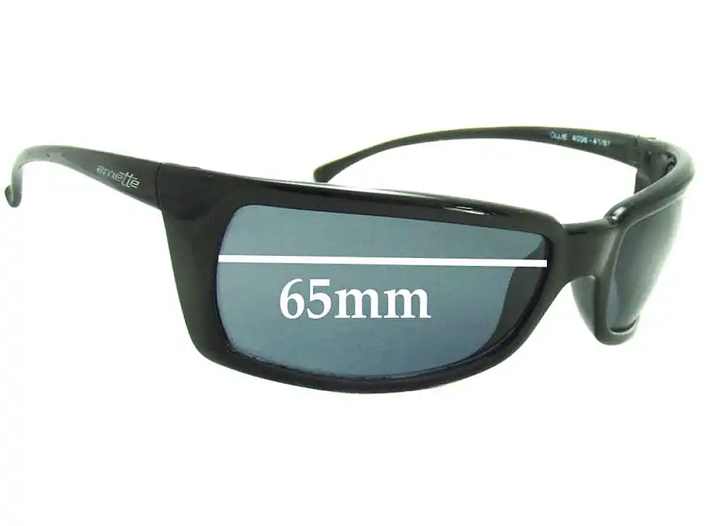 Sunglass Fix Verres de Remplacement pour Arnette Ollie AN4036 - 65mm Wide Sunglass Fix Verres de Remplacement pour Arnette Ollie AN4036 - 65mm Wide