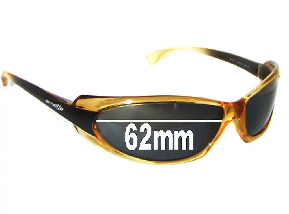 Sunglass Fix Verres de Remplacement pour Arnette Shaft AN4022 - 62mm Wide Sunglass Fix Verres de Remplacement pour Arnette Shaft AN4022 - 62mm Wide