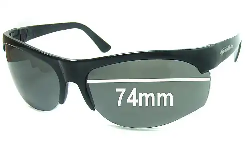 Sunglass Fix Verres de Remplacement pour Bolle Bat - 74mm Wide Sunglass Fix Verres de Remplacement pour Bolle Bat - 74mm Wide