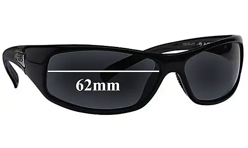 Sunglass Fix Verres de Remplacement pour Bolle Rattler - 62mm Wide Sunglass Fix Verres de Remplacement pour Bolle Rattler - 62mm Wide