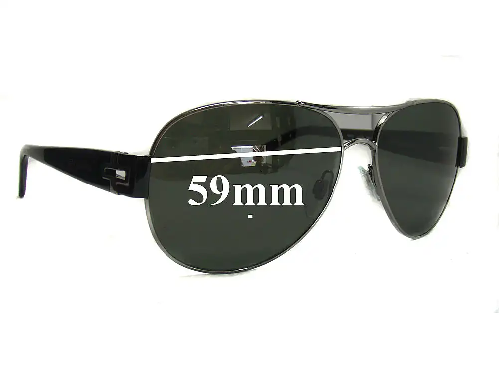 Sunglass Fix Lentilles de Remplacement pour Bvlgari 5015 - 59mm Wide Sunglass Fix Lentilles de Remplacement pour Bvlgari 5015 - 59mm Wide
