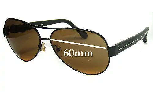 Sunglass Fix Verres de Remplacement pour Fendi FS 396ML - 60mm Wide Sunglass Fix Verres de Remplacement pour Fendi FS 396ML - 60mm Wide