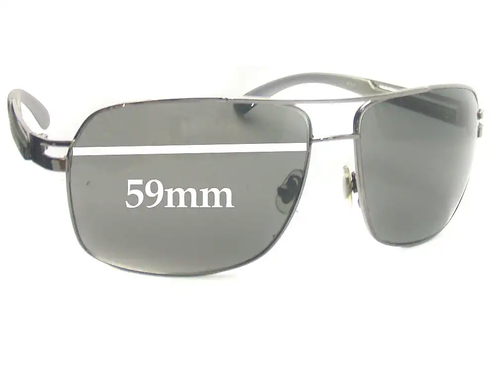 Sunglass Fix Verres de Remplacement pour Fish Barb - 59mm Wide Sunglass Fix Verres de Remplacement pour Fish Barb - 59mm Wide