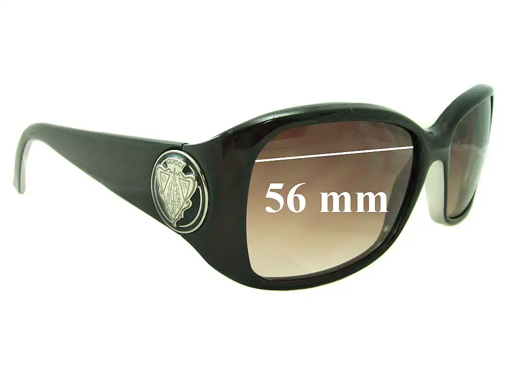 Sunglass Fix Verres de Remplacement pour Gucci GG3026/S - 56mm Wide Sunglass Fix Verres de Remplacement pour Gucci GG3026/S - 56mm Wide