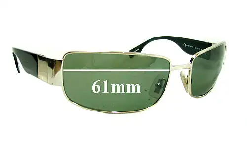 Sunglass Fix Verres de Remplacement pour Hugo Boss 0183/S - 61mm Wide Sunglass Fix Verres de Remplacement pour Hugo Boss 0183/S - 61mm Wide