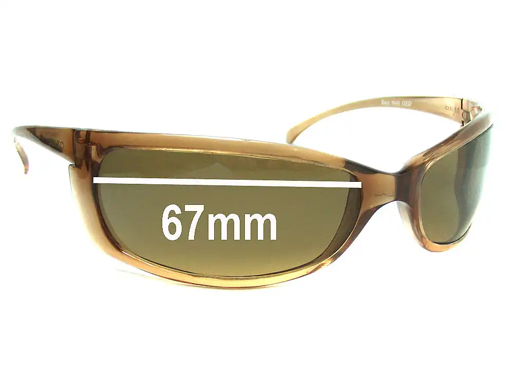 Sunglass Fix Verres de Remplacement pour Mako Buzz 9440 - 67mm Wide Sunglass Fix Verres de Remplacement pour Mako Buzz 9440 - 67mm Wide