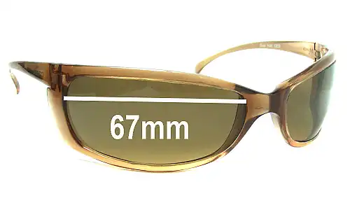 Sunglass Fix Verres de Remplacement pour Mako Buzz 9440 - 67mm Wide Sunglass Fix Verres de Remplacement pour Mako Buzz 9440 - 67mm Wide