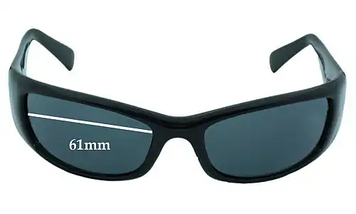 Sunglass Fix Verres de Remplacement pour Mako Grin 9505 - 61mm Wide Sunglass Fix Verres de Remplacement pour Mako Grin 9505 - 61mm Wide
