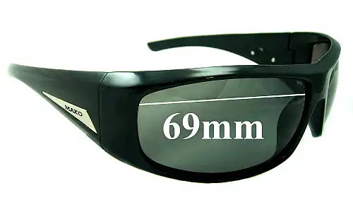 Sunglass Fix Verres de Remplacement pour Mako Manta 9568 - 69mm Wide Sunglass Fix Verres de Remplacement pour Mako Manta 9568 - 69mm Wide