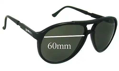 Sunglass Fix Verres de Remplacement pour Mako Navigator 9307 - 60mm Wide Sunglass Fix Verres de Remplacement pour Mako Navigator 9307 - 60mm Wide