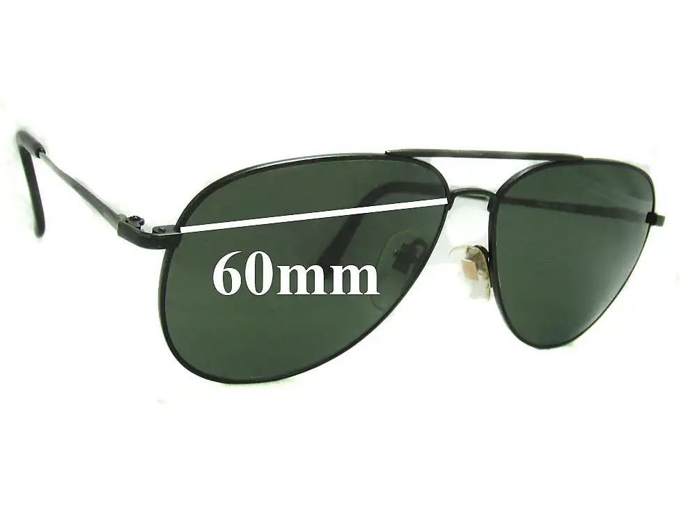 Sunglass Fix Verres de Remplacement pour Nikon VT5800-5 - 60mm Wide Sunglass Fix Verres de Remplacement pour Nikon VT5800-5 - 60mm Wide