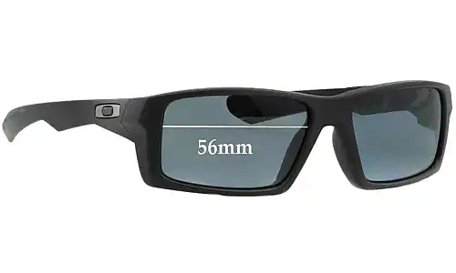 Sunglass Fix Verres de Remplacement pour Oakley Twitch - 56mm Wide Sunglass Fix Verres de Remplacement pour Oakley Twitch - 56mm Wide
