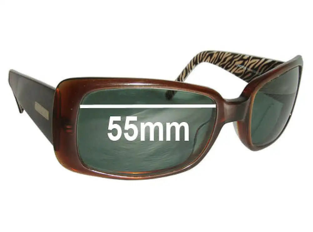 Sunglass Fix Verres de Remplacement pour Oroton Roma - 55mm Wide Sunglass Fix Verres de Remplacement pour Oroton Roma - 55mm Wide