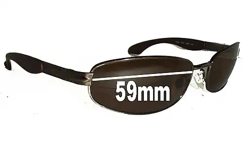 Sunglass Fix Verres de Remplacement pour Persol 2138-S - 59mm Wide Sunglass Fix Verres de Remplacement pour Persol 2138-S - 59mm Wide