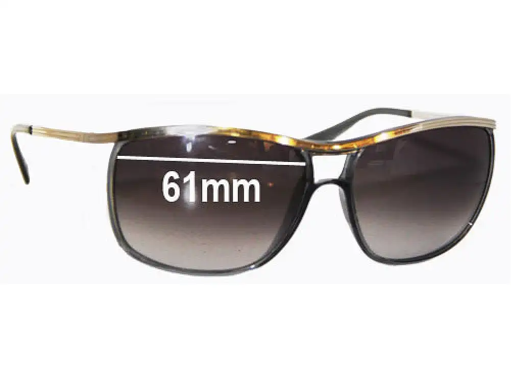 Sunglass Fix Verres de Remplacement pour Police S8293 - 61mm Wide Sunglass Fix Verres de Remplacement pour Police S8293 - 61mm Wide