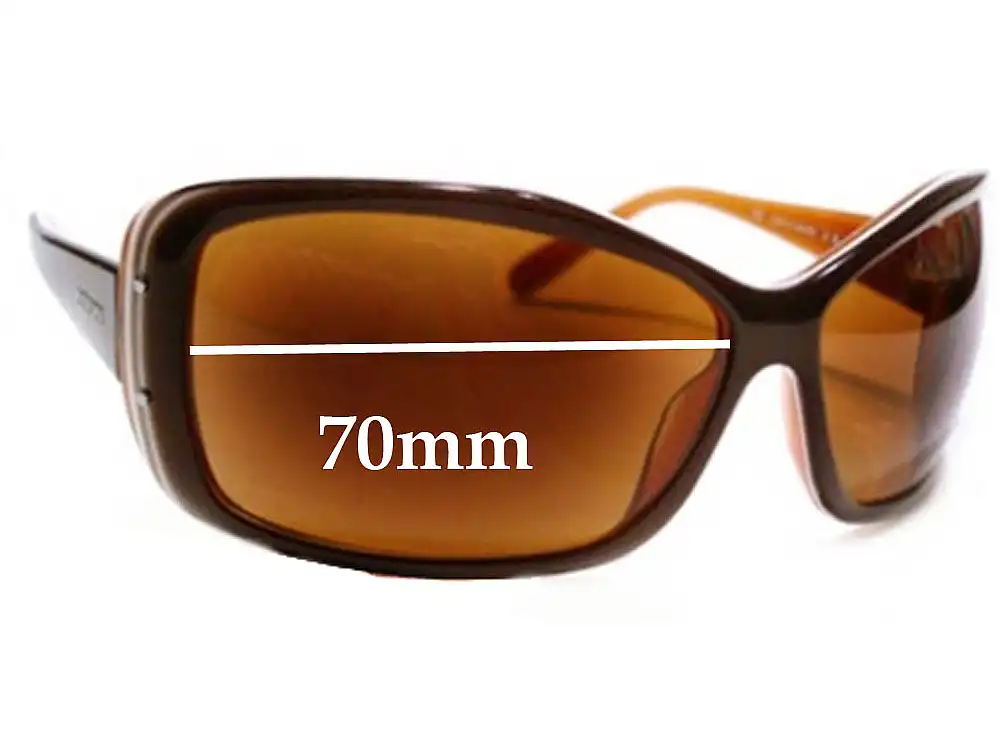Sunglass Fix Lentilles de Remplacement pour Prada SPR04F 1AB1A1 or 2AU3N1 or 3BU2V1 - 70mm Wide Sunglass Fix Lentilles de Remplacement pour Prada SPR04F 1AB1A1 or 2AU3N1 or 3BU2V1 - 70mm Wide