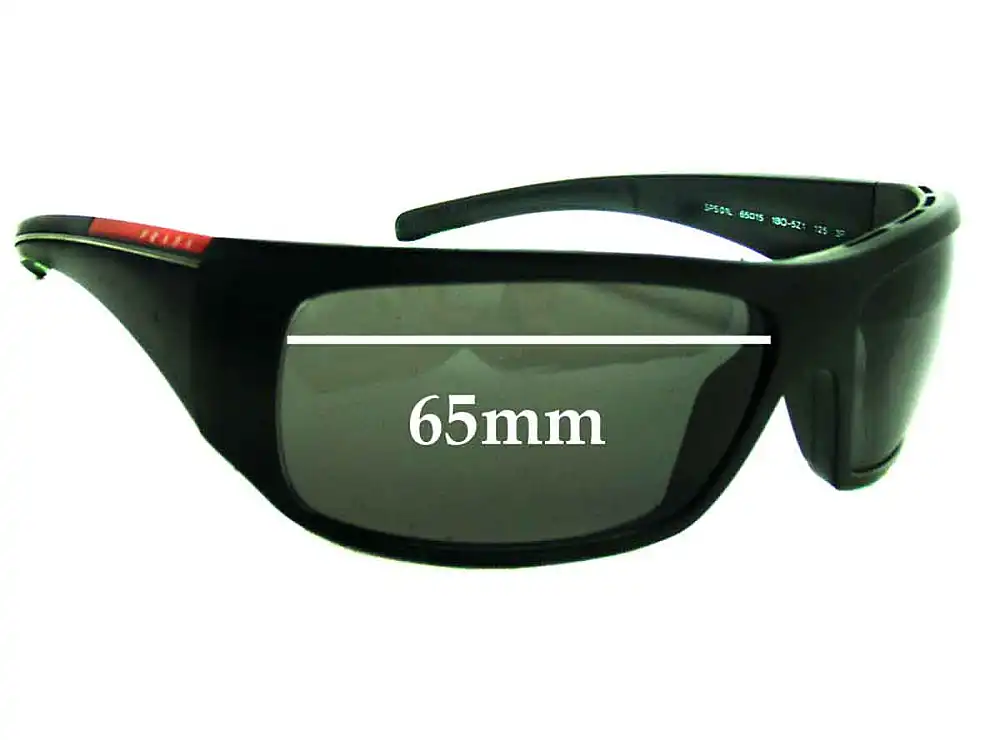 Sunglass Fix Verres de Remplacement pour Prada SPS01L - 65mm Wide Sunglass Fix Verres de Remplacement pour Prada SPS01L - 65mm Wide