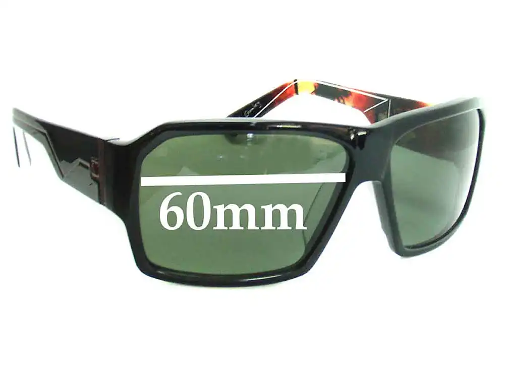 Sunglass Fix Verres de Remplacement pour Quiksilver Shift - 60mm Wide Sunglass Fix Verres de Remplacement pour Quiksilver Shift - 60mm Wide