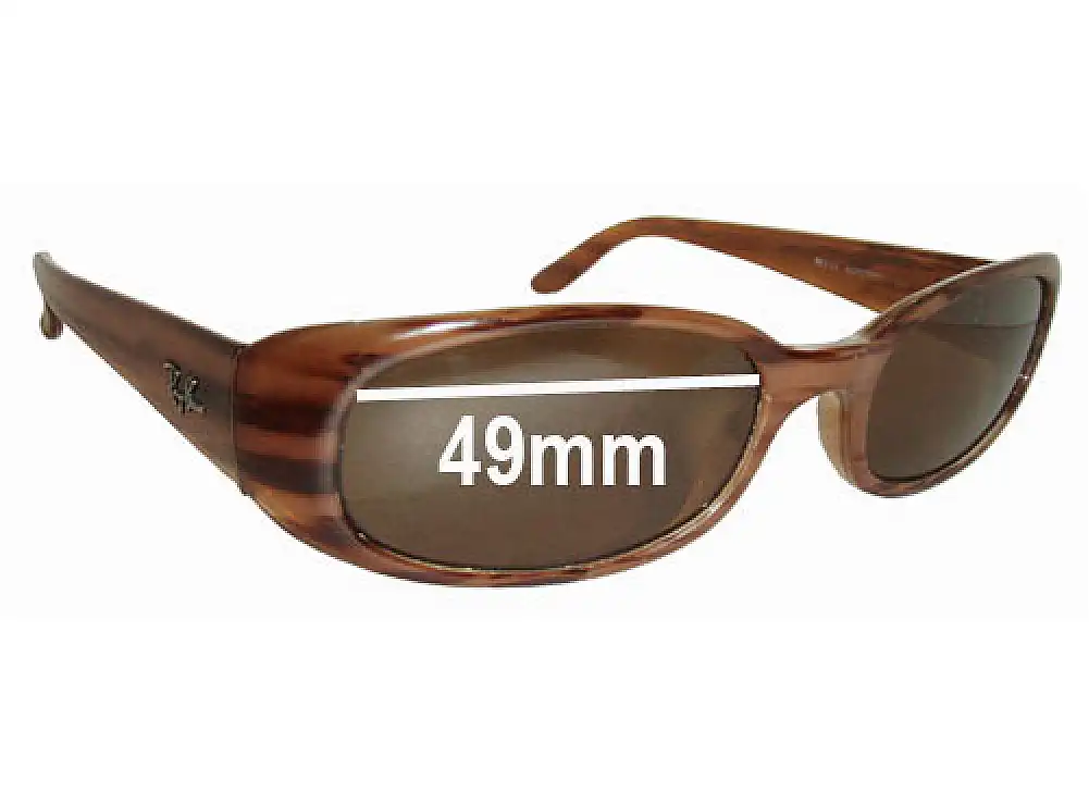 Sunglass Fix Lentilles de Remplacement pour Ray-Ban RB2123 Sidestreet - 49mm Wide Sunglass Fix Lentilles de Remplacement pour Ray-Ban RB2123 Sidestreet - 49mm Wide