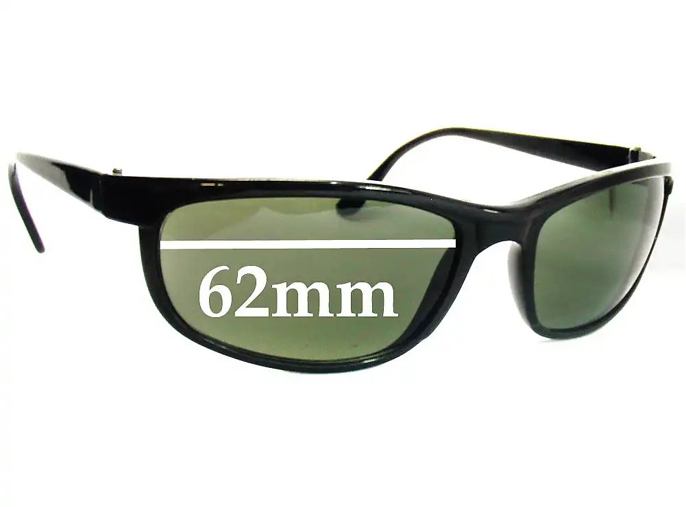 Sunglass Fix Verres de Remplacement pour Ray-Ban B&L W1847 - 62mm Wide Sunglass Fix Verres de Remplacement pour Ray-Ban B&L W1847 - 62mm Wide
