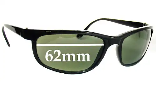 Sunglass Fix Verres de Remplacement pour Ray-Ban B&L W1847 - 62mm Wide Sunglass Fix Verres de Remplacement pour Ray-Ban B&L W1847 - 62mm Wide
