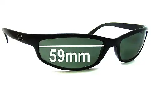 Sunglass Fix Verres de Remplacement pour Ray-Ban RB4030 - 59mm Wide Sunglass Fix Verres de Remplacement pour Ray-Ban RB4030 - 59mm Wide