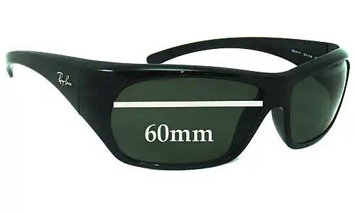 Sunglass Fix Verres de Remplacement pour Ray-Ban RB4111 - 60mm Wide Sunglass Fix Verres de Remplacement pour Ray-Ban RB4111 - 60mm Wide